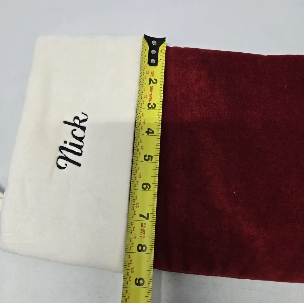 NEW NICK Pottery Barn Holiday Stocking